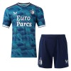 Camiseta de fútbol Feyenoord Rotterdam Niño 2ª equipación 2023-24